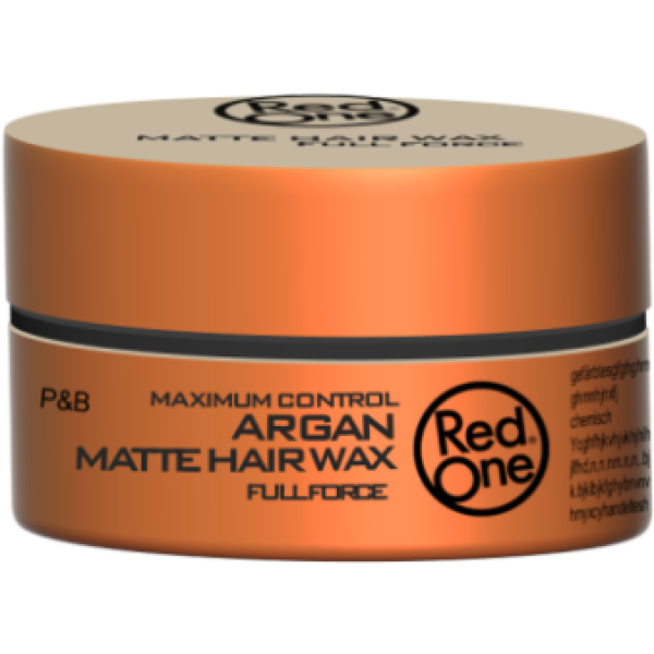 ווקס ארגן רד וואן - Red One Matte Hair Wax Argan