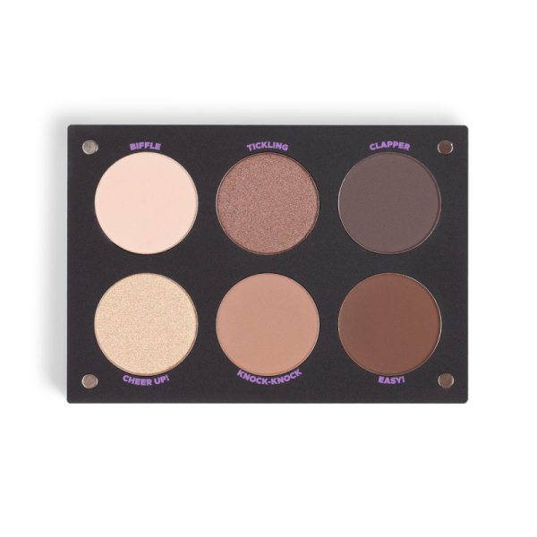 ⁦פלטה מגנטית ייחודית המכילה 6 צלליות INGLOT - Lilla Vanilla⁩ – תמונה ⁦2⁩