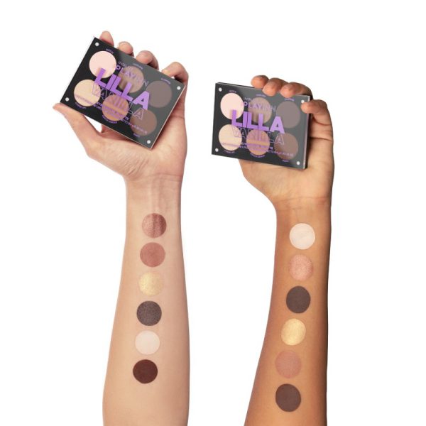 ⁦פלטה מגנטית ייחודית המכילה 6 צלליות INGLOT - Lilla Vanilla⁩ – תמונה ⁦3⁩