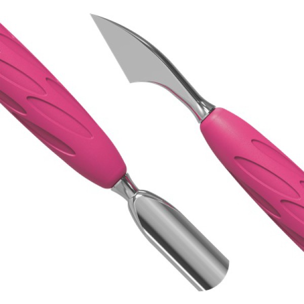 ⁦STALEKS PRO - UNIQ SERIES MANICURE PUSHER - PQ-10|3 דוחף עור למניקור ופדיקור סטאלקס⁩ – תמונה ⁦3⁩