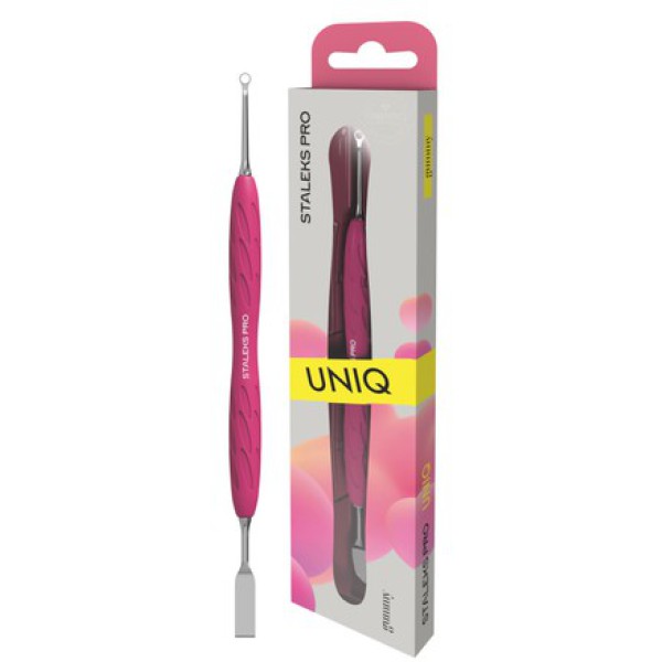 STALEKS PRO - UNIQ SERIES MANICURE PUSHER - PQ-11|1 דוחף עור למניקור ופדיקור סטאלקס