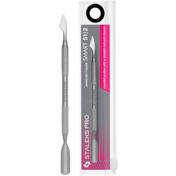 דוחף עור וסקלפל STALEKS PRO - SMART SERIES MANICURE PUSHER - PS-51|2
