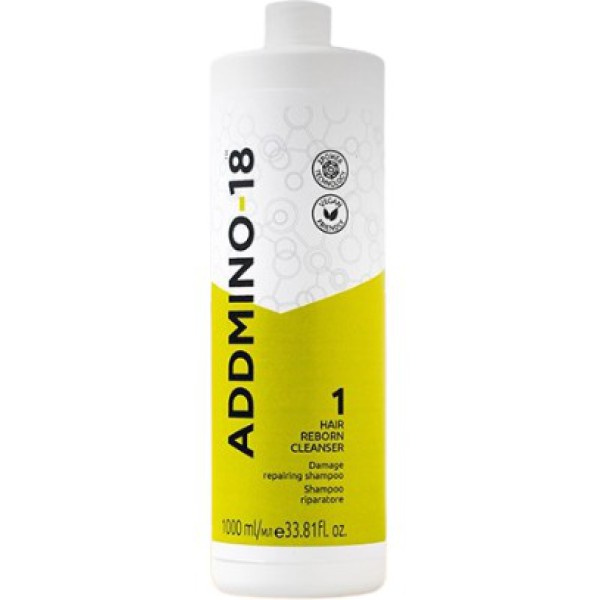 שמפו מגן ומתקן נזקי שיער ADDMINO 18 HAIR REBORN CLEANSER