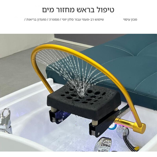 ⁦מיטת טיפולים תאילנדית - צבע כחול נייבי - משלוח חינם⁩ – תמונה ⁦2⁩