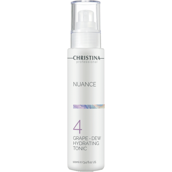 שלב 4 - טונר לחות עם תמצית ענבים CHRISTINA NUANCE Grape-Dew Hydrating Tonic