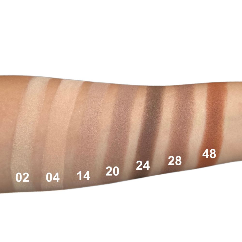 צלליות וולווט במרקם קטיפתי מאלו ווילז - MALU WILZ VELVET EYESHADOW – תמונה 8